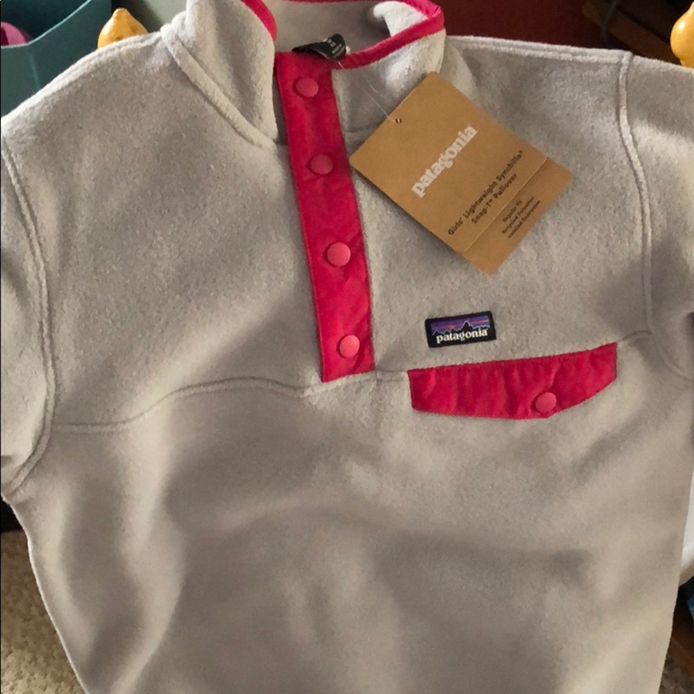 Patagonia synchilla girls pullover